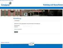 Tablet Screenshot of landkreis-emsland.ratsinfomanagement.net